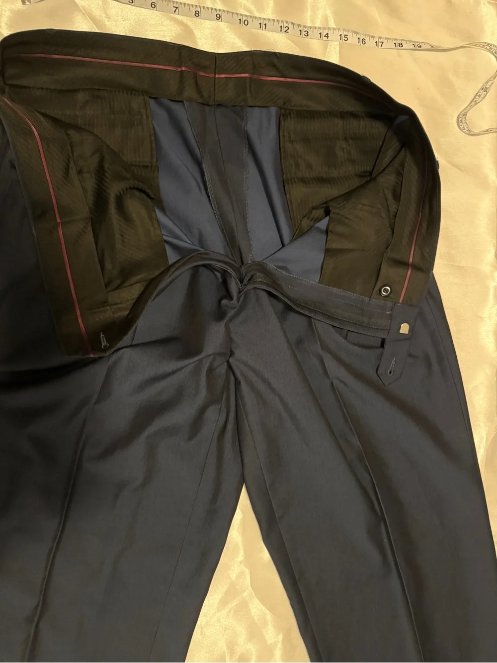 Sean John Fine Tailoring men’s 2-piece suit size 46XL- Navy Blue